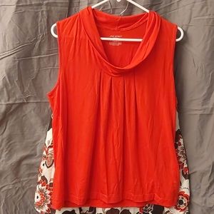 Tank top blouse with matching skirt sz xlg (set)